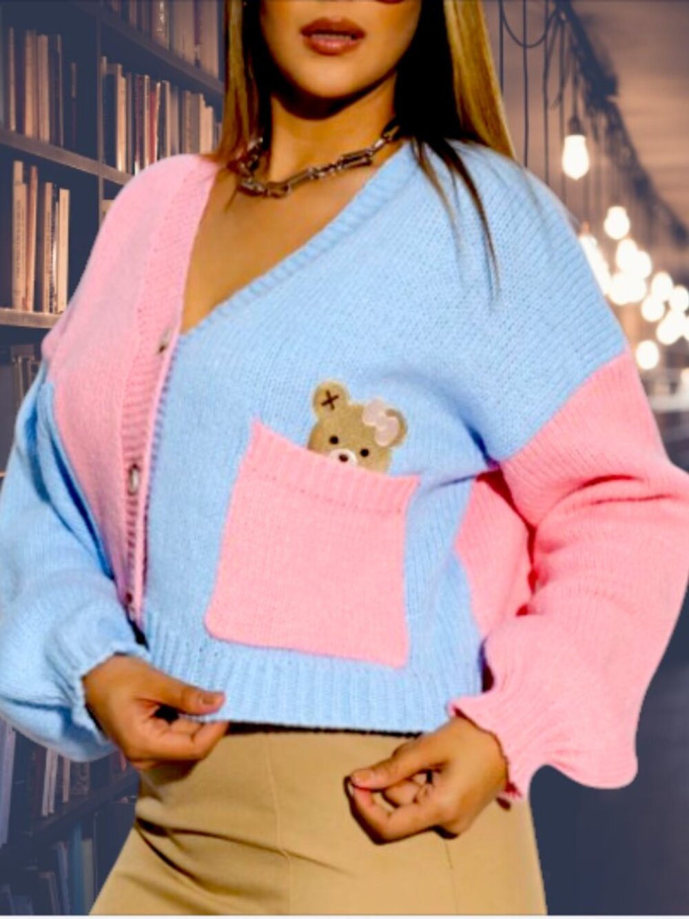 Pastel Bears 🆕️Cardigan by Dreamers